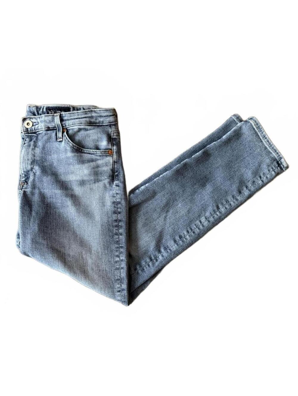 AG Adriano Goldschmied Prima Crop Cigarette Leg Women's Denim Jeans Size 28R